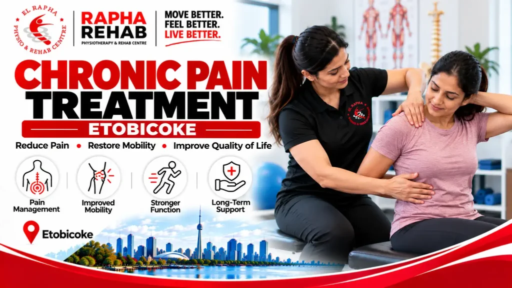 Chronic pain treatment in Etobicoke with personalized rehabilitation and pain management