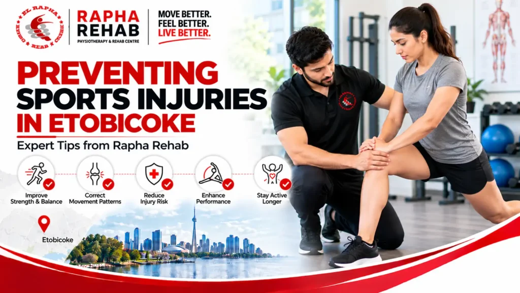 Sports injury prevention tips for athletes and active individuals in Etobicoke